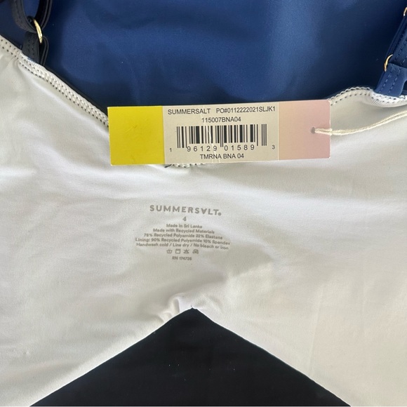 SOLD - NWT Size 4 Summersalt Marina One-Piece Swimsuit - Picture 7 of 7